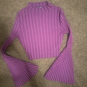 Fashion Nova Bell Sleeve Sweater